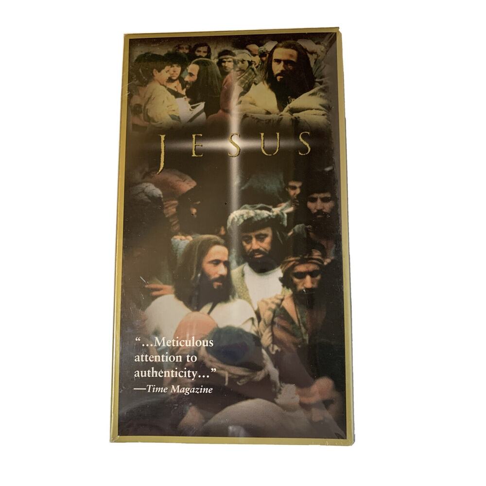 Jesus VHS Tape Brand New Sealed 83 minutes Color Starring Brian Deacon as Jesus